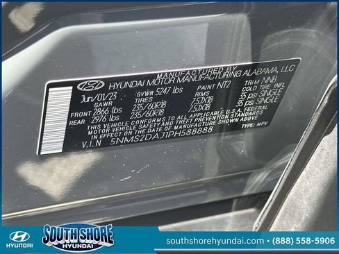Certified 2023 Hyundai Santa Fe SEL w/ Cargo Package AWD/4WD image 21