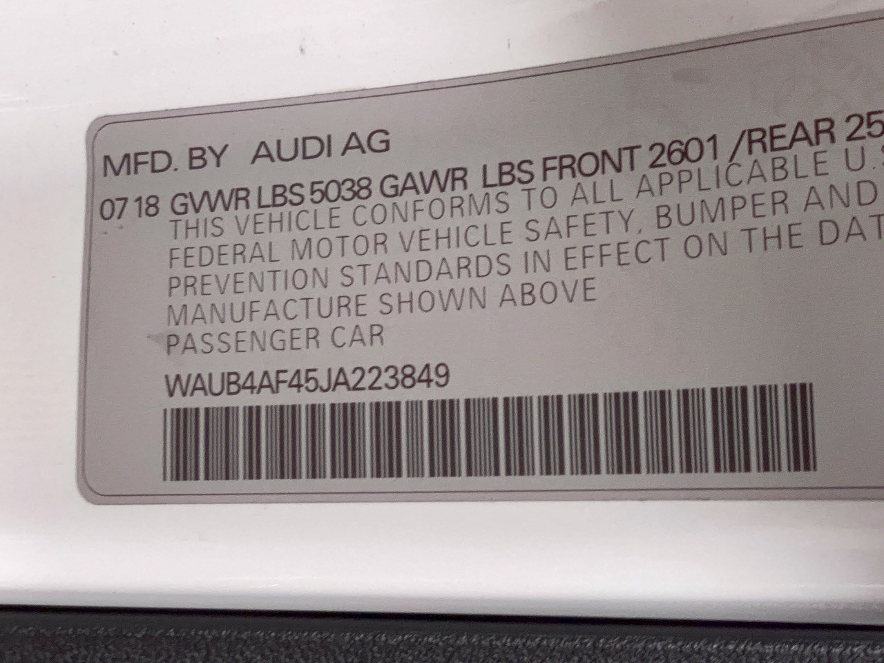Used 2018 Audi S4 Premium Plus w/ Navigation Package AWD/4WD image 32