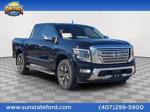 Used 2023 Nissan Titan Platinum Reserve w/ Moonroof Package image 1