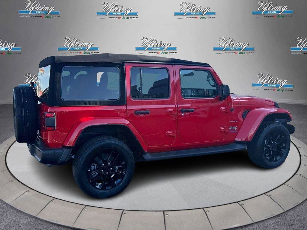 Used 2022 Jeep Wrangler Unlimited Sahara w/ Safety Group AWD/4WD image 3