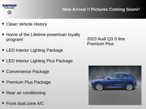 Used 2023 Audi Q3 2.0T Premium Plus w/ Premium Plus Package AWD/4WD image 6
