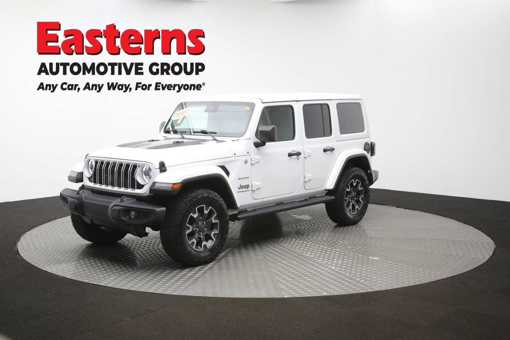 Used 2024 Jeep Wrangler Unlimited Sahara w/ Dual Top Group AWD/4WD image 56