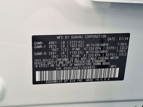 New 2026 Subaru Forester Sport w/ Sport Package AWD/4WD image 18