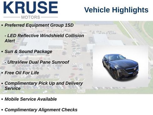 Used 2025 Cadillac CT5 Premium Luxury w/ Sun And Sound Package AWD/4WD image 8