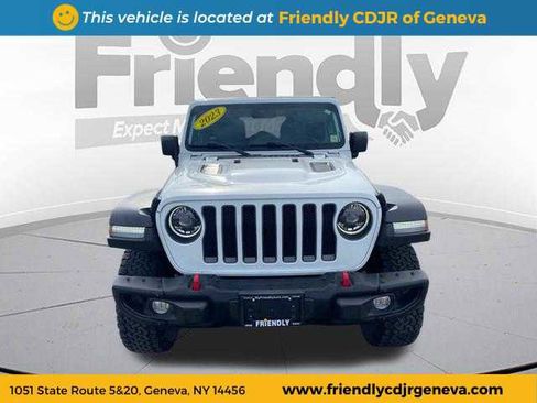 Used 2023 Jeep Wrangler Unlimited Rubicon w/ Steel Bumper Group image 2