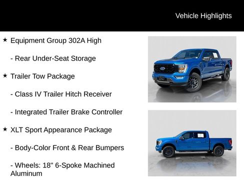 Certified 2021 Ford F150 XLT w/ Equipment Group 302A High AWD/4WD image 17
