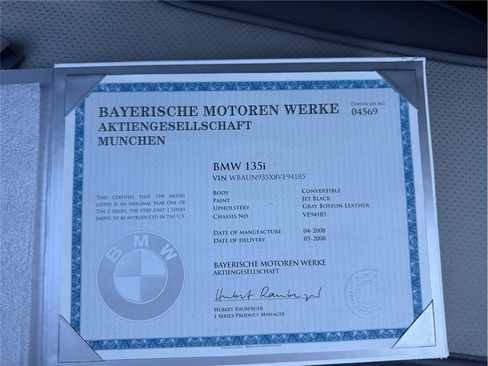 Used 2008 BMW 135i Convertible image 47