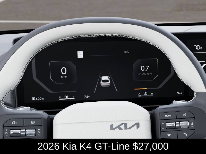 New 2026 Kia K4 GT-Line Turbo w/ GT-Line Premium Package FWD image 21