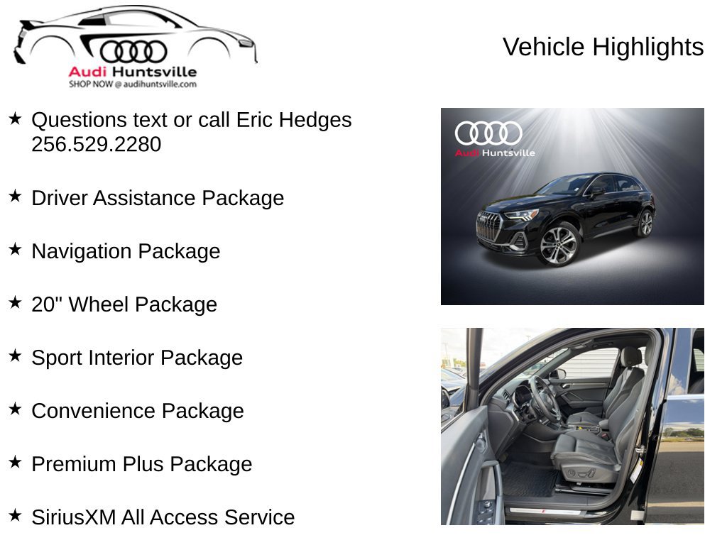 Used 2020 Audi Q3 2.0T Premium Plus w/ Premium Plus Package AWD/4WD image 6