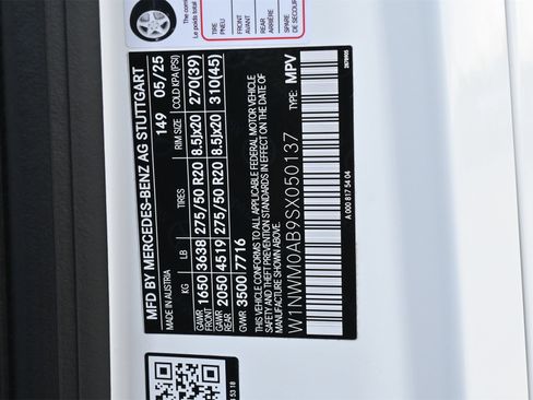 Used 2025 Mercedes-Benz G 580 w/ EQ Technology image 29