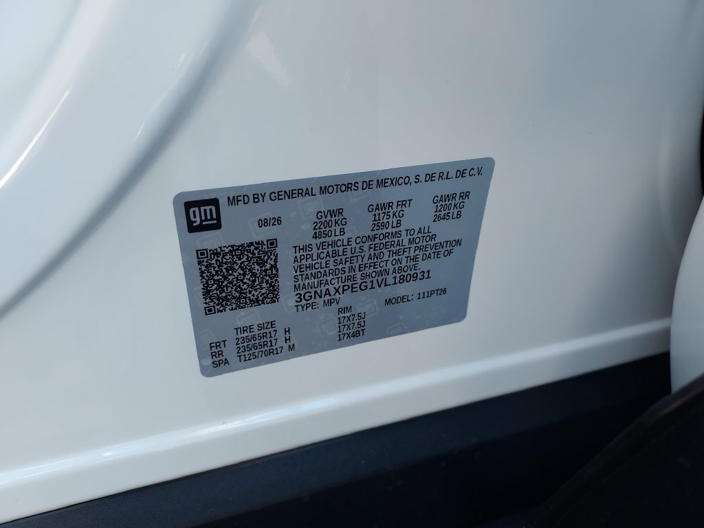 New 2027 Chevrolet Equinox LT w/ Safety and Technology Package AWD/4WD image 24