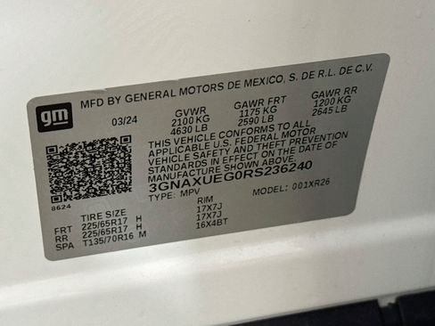 Used 2024 Chevrolet Equinox LT AWD/4WD image 26