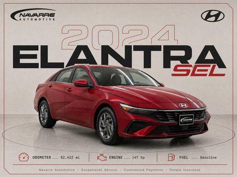 Used 2024 Hyundai Elantra SEL FWD image 1