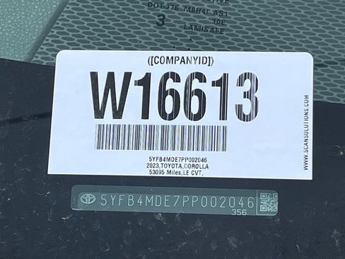 Used 2023 Toyota Corolla LE image 2