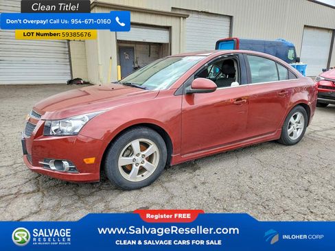 Used 2012 Chevrolet Cruze LT w/ All-Star Edition FWD image 1
