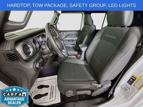 Used 2021 Jeep Wrangler Unlimited Sahara w/ LED Lighting Group AWD/4WD image 19