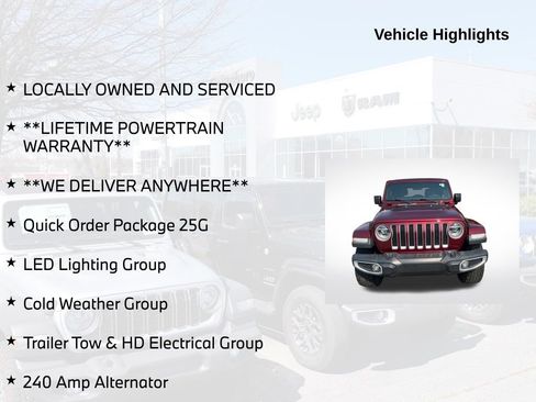 Used 2021 Jeep Wrangler Unlimited Sahara w/ LED Lighting Group image 5