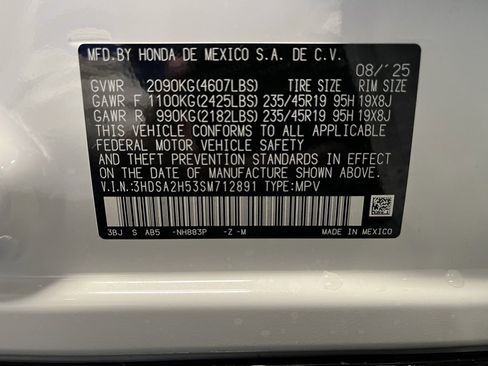 New 2025 Acura ADX A-Spec image 23