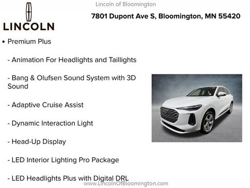 Used 2025 Audi Q5 Premium Plus w/ Premium Plus AWD/4WD image 9