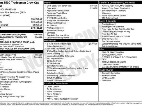 Used 2024 RAM 3500 Tradesman w/ Chrome Appearance Group AWD/4WD image 56