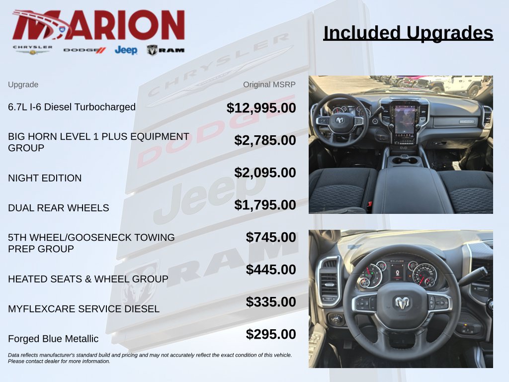 New 2026 RAM 3500 Big Horn AWD/4WD image 9
