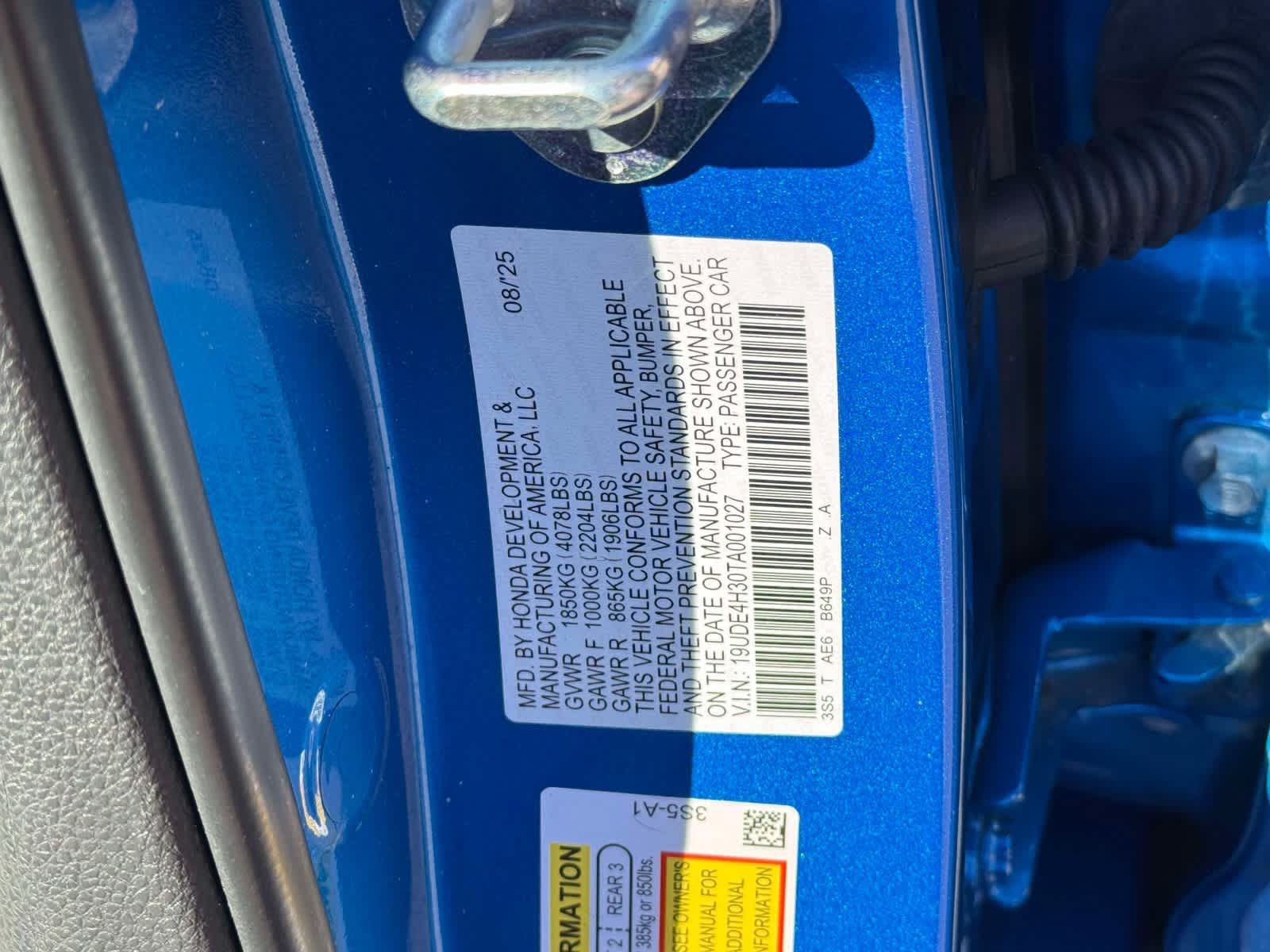 Certified 2026 Acura Integra A-Spec FWD image 31