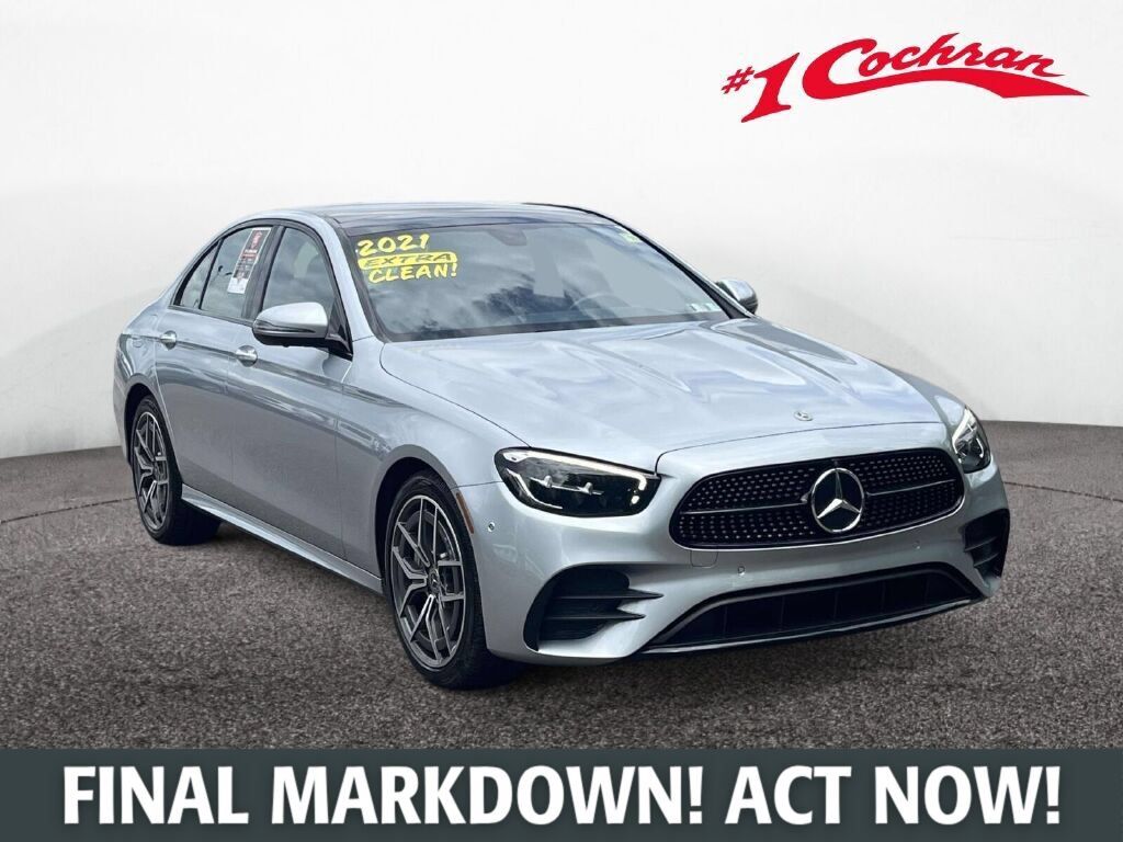 Used 2021 Mercedes-Benz E 350 4MATIC Sedan image 1