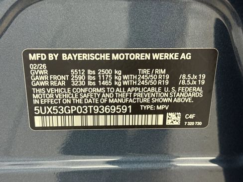 Used 2026 BMW X3 xDrive30i w/ Premium Package AWD/4WD image 20
