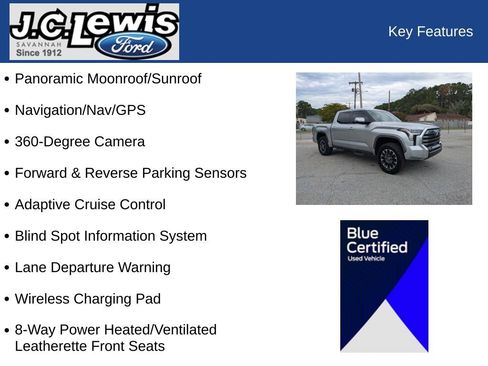 Used 2024 Toyota Tundra Limited AWD/4WD image 34