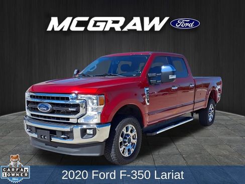 Used 2020 Ford F350 Lariat w/ Chrome Package image 1