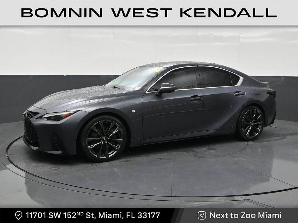 Used 2021 Lexus IS 350 F Sport w/ Accessory Package RWD image 1