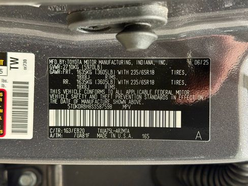 Certified 2025 Toyota Highlander XLE AWD/4WD image 29