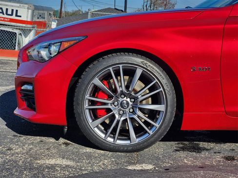 Used 2017 INFINITI Q50 Red Sport 400 image 9