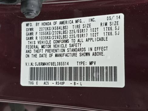 Used 2014 Honda CR-V EX-L image 34