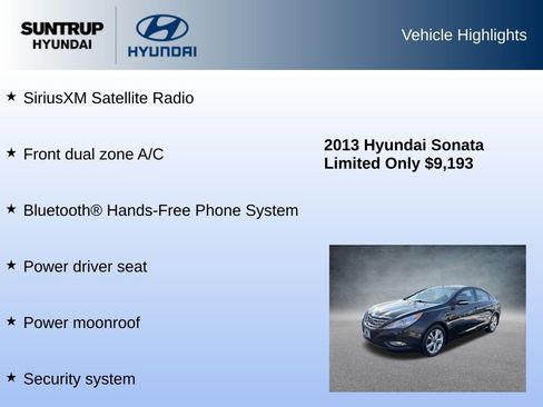Used 2013 Hyundai Sonata Limited image 8