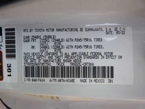 Used 2022 Toyota Tacoma SR image 44