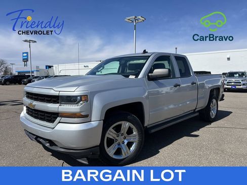 Certified 2018 Chevrolet Silverado 1500 Custom w/ Custom Value Package AWD/4WD image 1