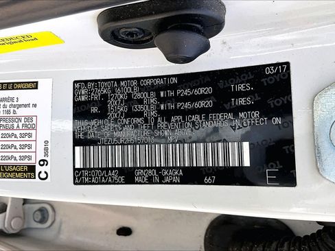 Used 2017 Toyota 4Runner Limited RWD image 37