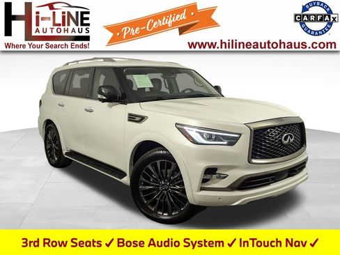 Used 2021 INFINITI QX80 Premium Select w/ Cargo Package RWD image 1