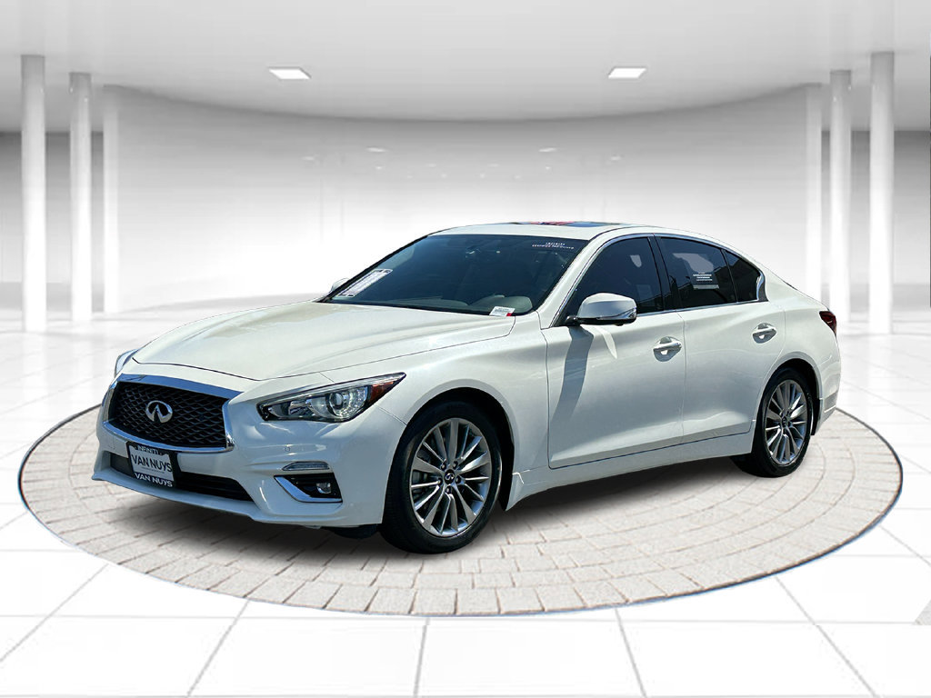 Certified 2023 INFINITI Q50 Luxe w/ Cargo Package RWD image 1