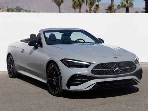 Used 2024 Mercedes-Benz CLE 300 4MATIC Cabriolet w/ Night Package image 3