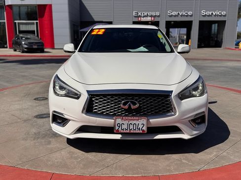 Used 2022 INFINITI Q50 Luxe w/ Cargo Package RWD image 3
