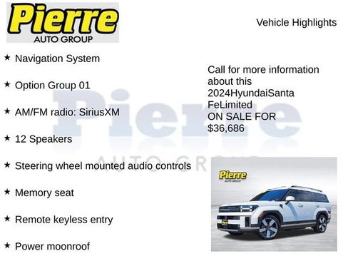 Used 2024 Hyundai Santa Fe Limited AWD/4WD image 7