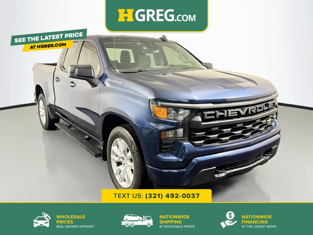 Used 2022 Chevrolet Silverado 1500 Custom RWD image 1