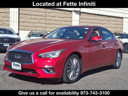 Certified 2023 INFINITI Q50 Luxe w/ Cargo Package image 1