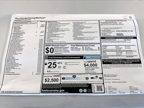 New 2026 BMW X5 xDrive40i w/ M Sport Package image 19