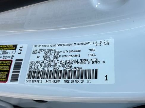 New 2026 Toyota Tacoma TRD Sport image 38