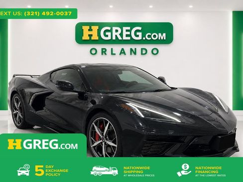 Used 2022 Chevrolet Corvette Stingray Premium Cpe w/ Z51 Performance Package RWD image 1