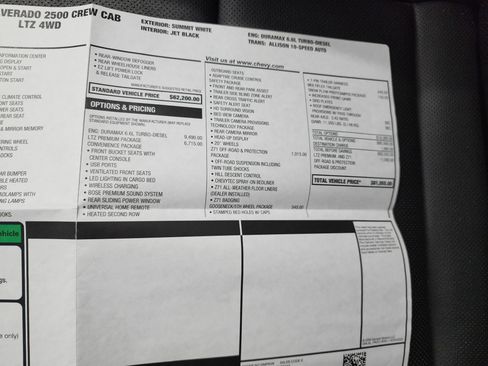 Used 2024 Chevrolet Silverado 2500 LTZ w/ LTZ Premium Package image 64