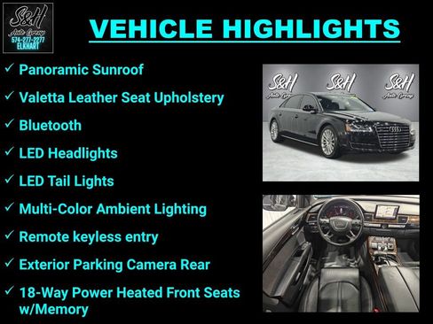 Used 2015 Audi A8 L 3.0T image 3